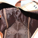 BURBERRY Nova Check Shoulder Bag PVC Beige Auth 110240-20