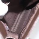 BURBERRY Nova Check Shoulder Bag Canvas Beige Auth 110242-11