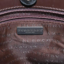 BURBERRY Nova Check Hand Bag PVC Beige Auth 110244-10