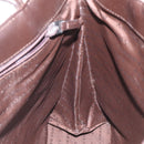 BURBERRY Nova Check Hand Bag PVC Beige Auth 110244-18