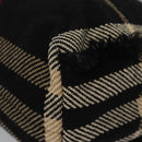 BURBERRY Nova Check Hand Bag Canvas Black Auth 110246-15