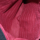 BURBERRY Nova Check Hand Bag Canvas Black Auth 110246-23