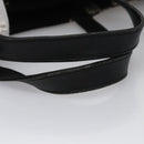 BURBERRY Nova Check Hand Bag Canvas Black Auth 110246-7