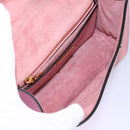 Miu Miu Shoulder Bag Leather Pink Auth 110296V-11