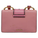 Miu Miu Shoulder Bag Leather Pink Auth 110296V-2
