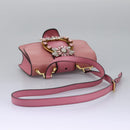 Miu Miu Shoulder Bag Leather Pink Auth 110296V-7