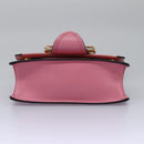 Miu Miu Shoulder Bag Leather Pink Auth 110296V-5