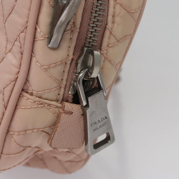 PRADA Handtasche Nylon 2way Pink Auth 110297