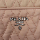 PRADA Hand Bag Nylon 2way Pink Auth 110297-18