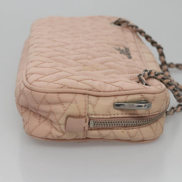 PRADA Handtasche Nylon 2way Pink Auth 110297
