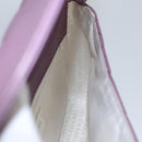 CHANEL Matelasse Chain Shoulder Bag Lamb Skin Purple CC Auth 110303AV-21