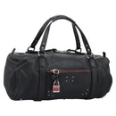 Chloe Hand Bag Leather Black Auth 110305-1