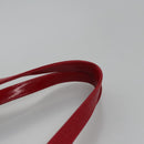 BURBERRY Nova Check Hand Bag Canvas Beige Red Auth 110306-8