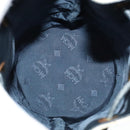 MCM Vicetos Logogram Shoulder Bag PVC Leather White Auth 110311-16