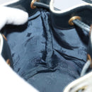 MCM Vicetos Logogram Shoulder Bag PVC Leather White Auth 110311-17