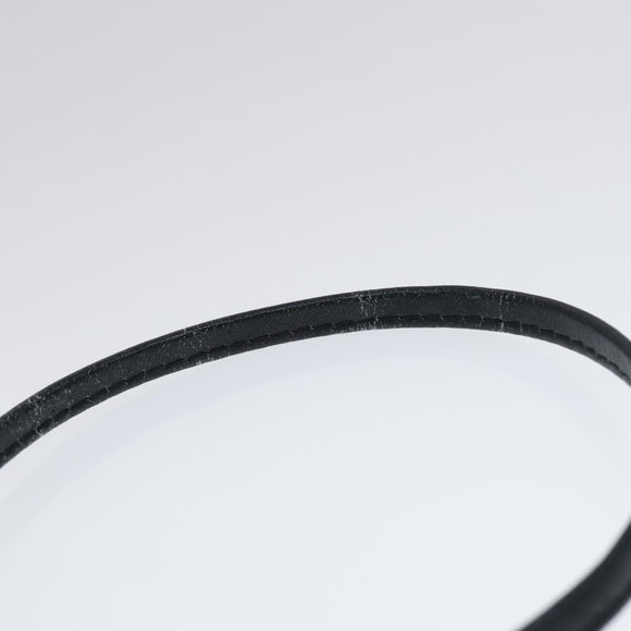 MCM Vicetos Logogram Shoulder Bag PVC Leather White Auth 110311