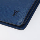 LOUIS VUITTON Epi Capuchin Shoulder Bag Blue M52345 LV Auth 110329-10