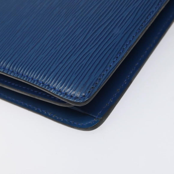 LOUIS VUITTON Epi Capuchin Shoulder Bag Blue M52345 LV Auth 110329