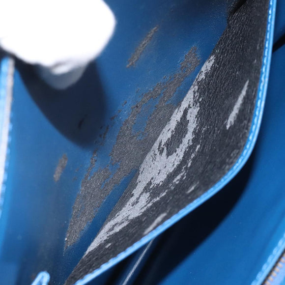 LOUIS VUITTON Epi Capuchin Shoulder Bag Blue M52345 LV Auth 110329