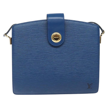 LOUIS VUITTON Epi Capuchin Shoulder Bag Blue M52345 LV Auth 110329 - 0