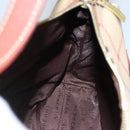 BURBERRY Nova Check Shoulder Bag PVC Leather Beige Brown Auth 110337-19