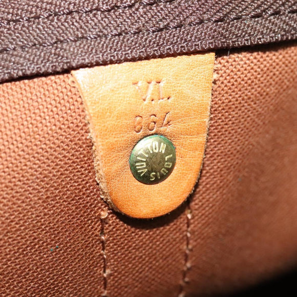 LOUIS VUITTON Monogram Keepall 60 Boston Bag M41422 LV Auth 110381