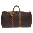 LOUIS VUITTON Monogram Keepall 60 Boston Bag M41422 LV Auth 110381-13