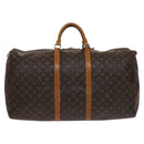 LOUIS VUITTON Monogram Keepall 60 Boston Bag M41422 LV Auth 110381-2