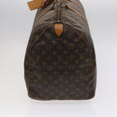 LOUIS VUITTON Monogram Keepall 60 Boston Bag M41422 LV Auth 110381-3