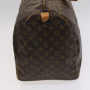 LOUIS VUITTON Monogram Keepall 60 Boston Bag M41422 LV Auth 110381-4