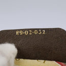 GUCCI Micro GG Supreme Web Sherry Line Shoulder Bag PVC Beige gold Auth 110383-12