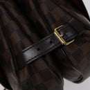 LOUIS VUITTON Damier Ebene Saumur 30 Shoulder Bag N48081 LV Auth 110397-18