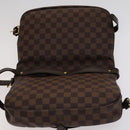 LOUIS VUITTON Damier Ebene Saumur 30 Shoulder Bag N48081 LV Auth 110397-19