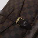 LOUIS VUITTON Damier Ebene Saumur 30 Shoulder Bag N48081 LV Auth 110397-20