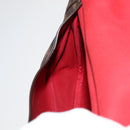 LOUIS VUITTON Damier Ebene Saumur 30 Shoulder Bag N48081 LV Auth 110397-23