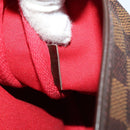 LOUIS VUITTON Damier Ebene Saumur 30 Shoulder Bag N48081 LV Auth 110397-28