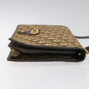 Christian Dior Trotter Canvas Shoulder Bag Brown Auth 110400-4