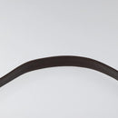 Christian Dior Trotter Canvas Shoulder Bag Brown Auth 110400-8