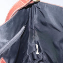 BURBERRY Nova Check Blue Label Shoulder Bag Nylon Leather Beige Auth 110429-17