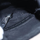 BALENCIAGA Neophone Holder Shoulder Bag Enamel Silver 660787 Auth 110436AV-20