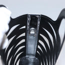 BALENCIAGA Neophone Holder Shoulder Bag Enamel Silver 660787 Auth 110436AV-24