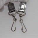 BALENCIAGA Neophone Holder Shoulder Bag Enamel Silver 660787 Auth 110436AV-30