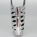 BALENCIAGA Neophone Holder Shoulder Bag Enamel Silver 660787 Auth 110436AV-4