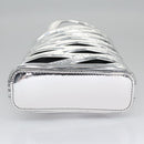 BALENCIAGA Neophone Holder Shoulder Bag Enamel Silver 660787 Auth 110436AV-5