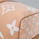 LOUIS VUITTON Monogram Giant Keepall Bandouliere 45 Bag Pink LV Auth 110446SA-16