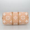 LOUIS VUITTON Monogram Giant Keepall Bandouliere 45 Bag Pink LV Auth 110446SA-5