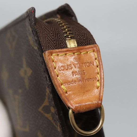 LOUIS VUITTON Monogram Bucket PM Accessory Pouch LV Auth 110460