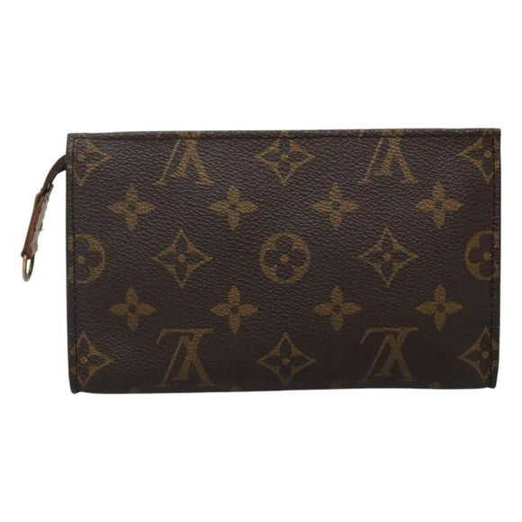 LOUIS VUITTON Monogram Bucket PM Accessory Pouch LV Auth 110460