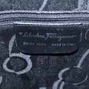 Salvatore Ferragamo Shoulder Bag Patent leather Beige Auth 110481-12