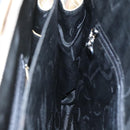 Salvatore Ferragamo Shoulder Bag Patent leather Beige Auth 110481-19